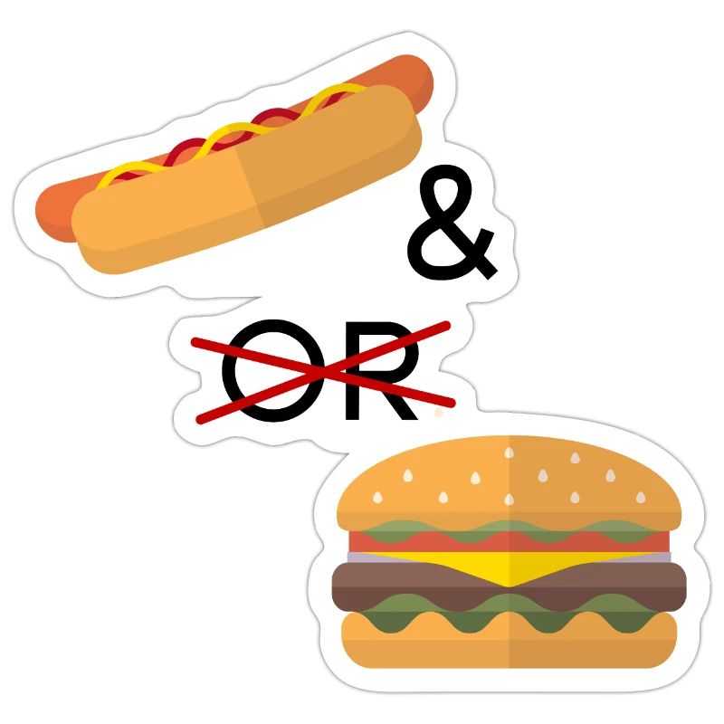 Hotdog oder Burger