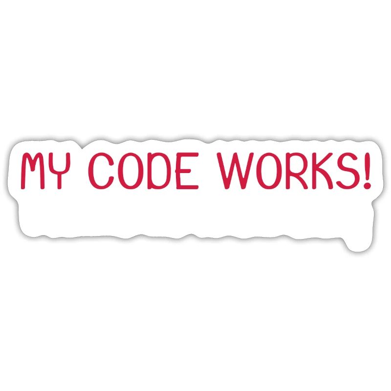 My code works programmer computer scientist