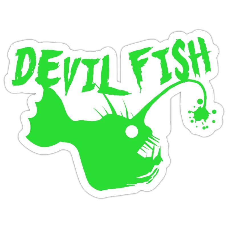 Fish devil fish Funny gift idea