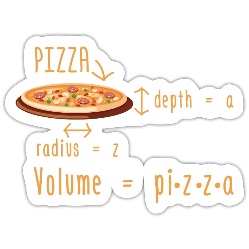 Mathematician Pizza | Math math gift idea
