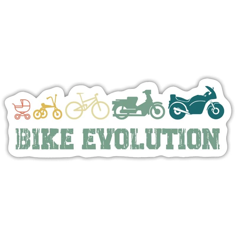 Motorcycle Evolution Saying Bike Evolution Motorcycle
