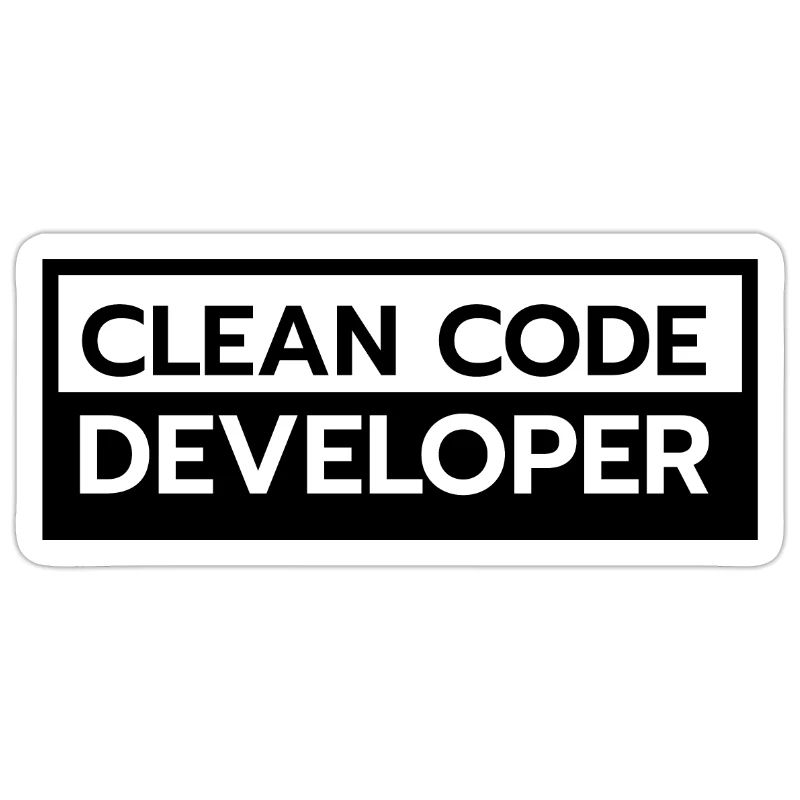 Clean Code Entwickler Coder Programmierer Geschenk
