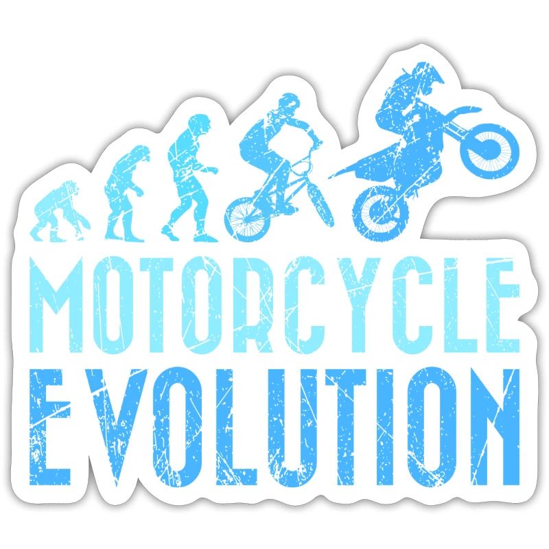 Motorcyclist Evolution Human Development