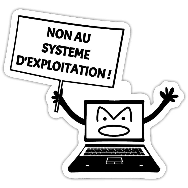 NON AU SYSTEME D'EXPLOITATION ! (informatique)