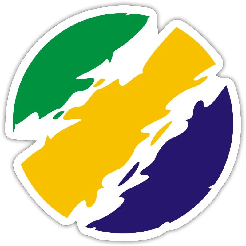 Brésil Couleurs drapeau drapeau
