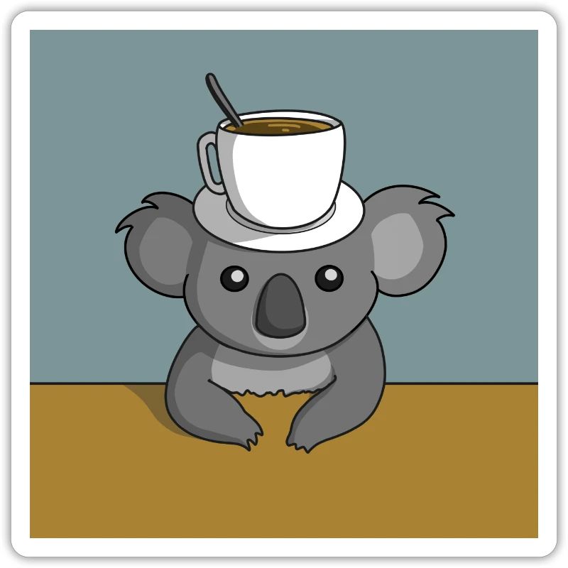 Koala Kaffeepause