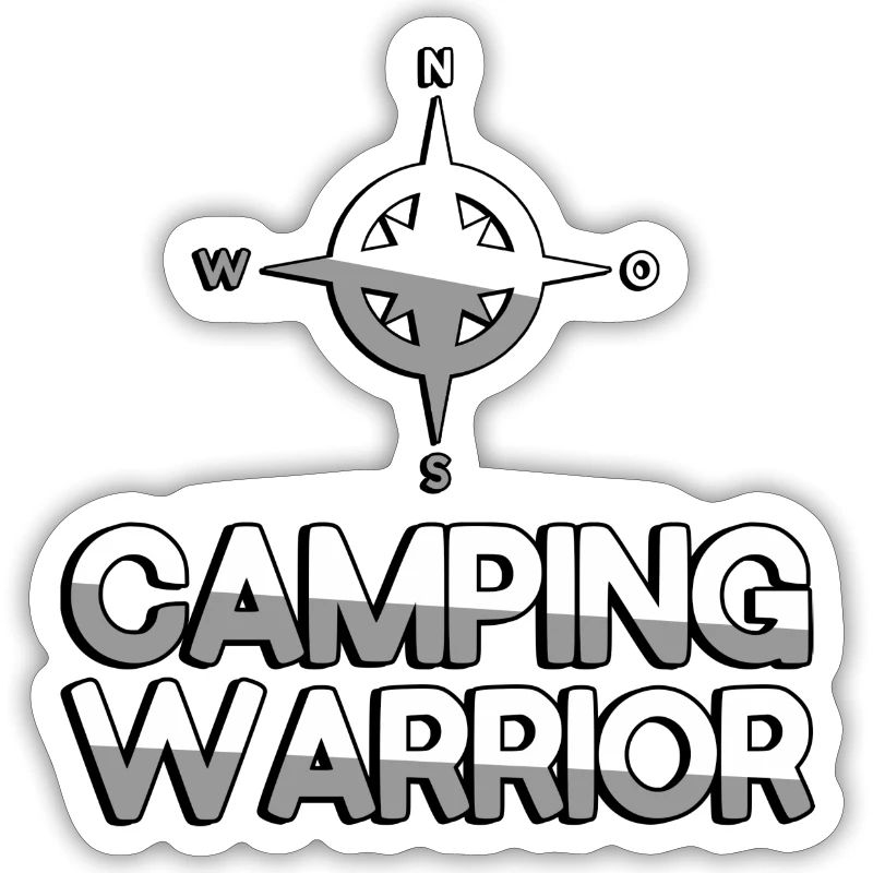 CAMPING WARRIOR + Compass - Camping