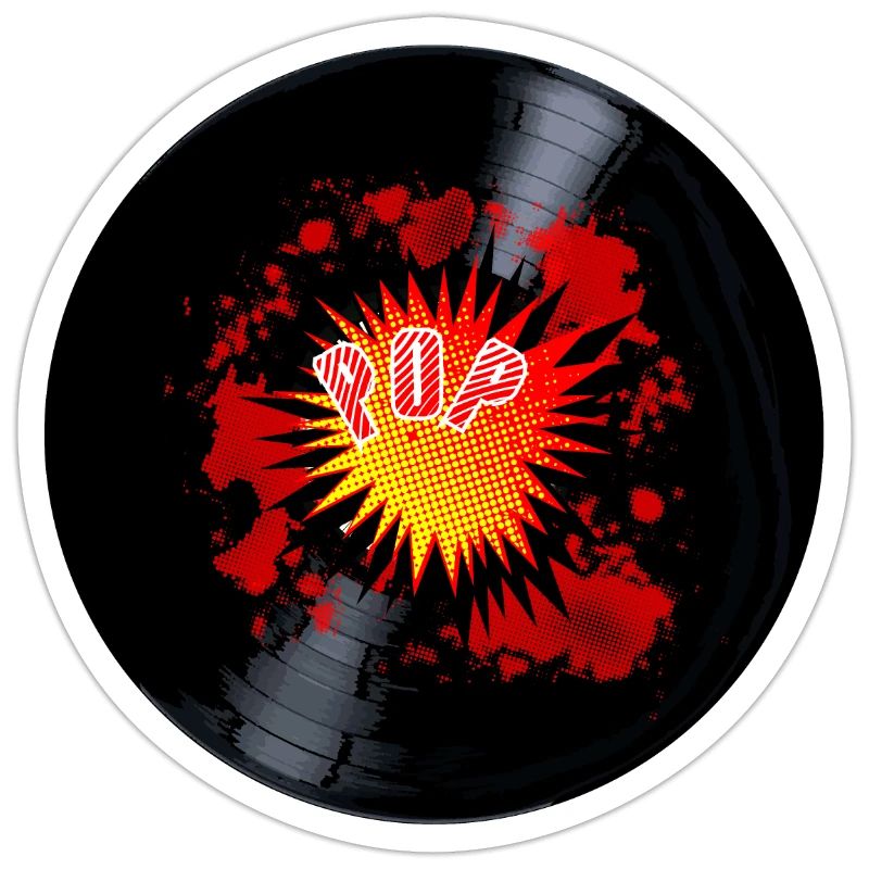 Exploding Pop Music Long Playing Record