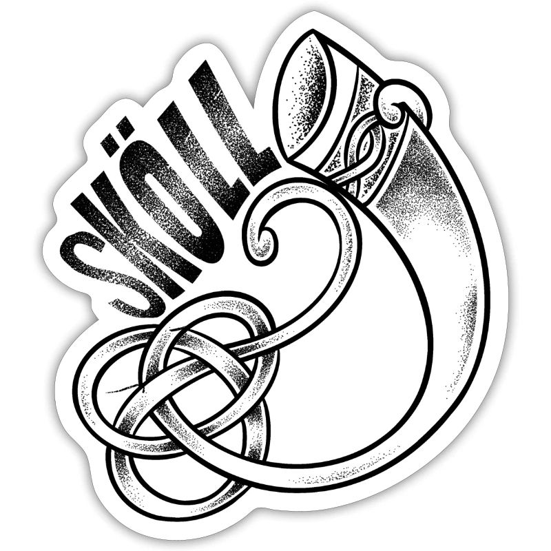 Sköll, Skoell oder Skohell oder Skøll DOTWORK ART