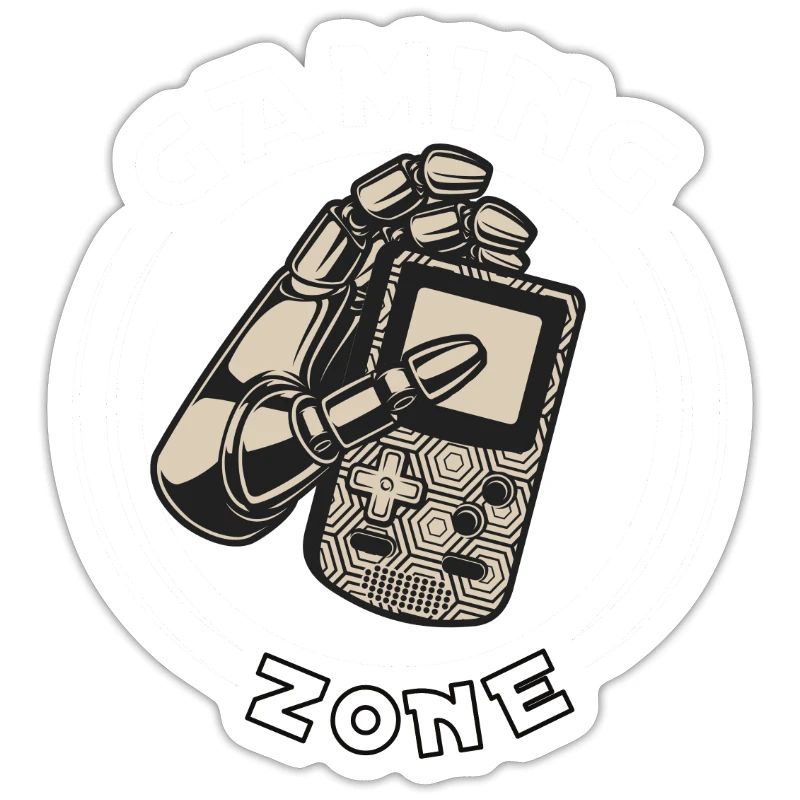Gaming Zone Games Console avec main