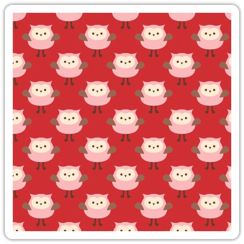 buntes Eulenmuster Eule Eule Eule Geschenkidee