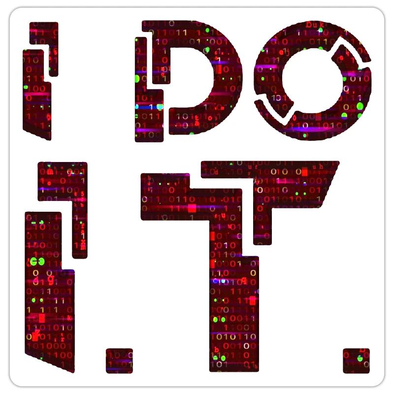IT guy support geek computer computer geek je le fais