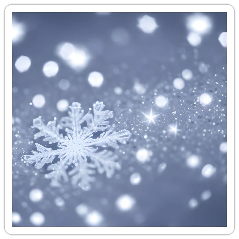 Conception de flocons de neige