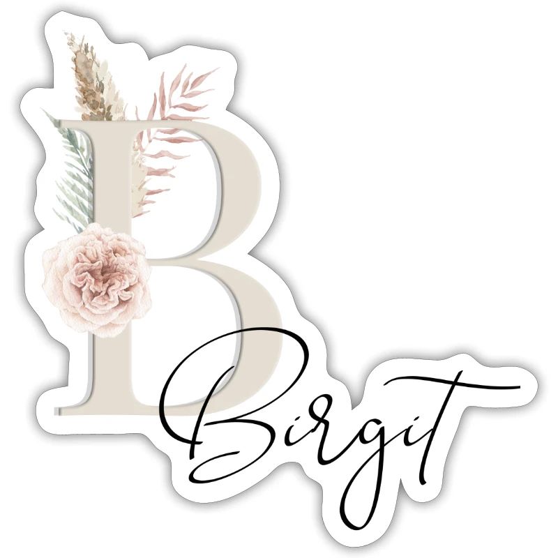 Birgit! Name Boho