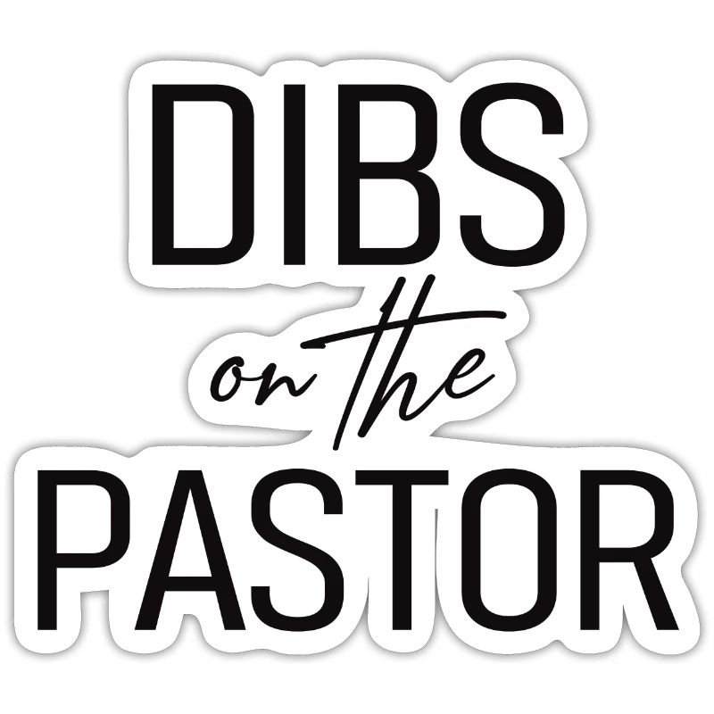 Dibs sur le pasteur