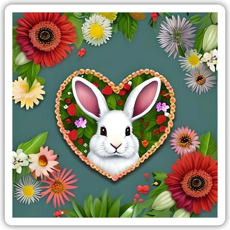 Floral pattern with Easter