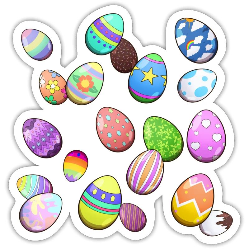 Easter Eggs Pattern