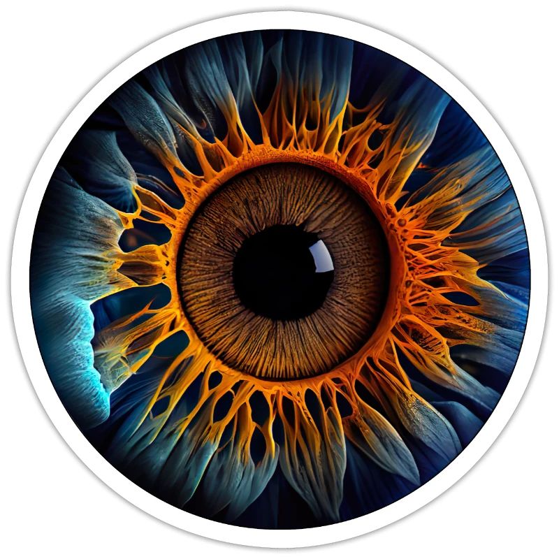 Un iris comme système d’identification biométrique