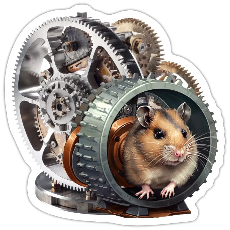 Hamster generates renewable energy