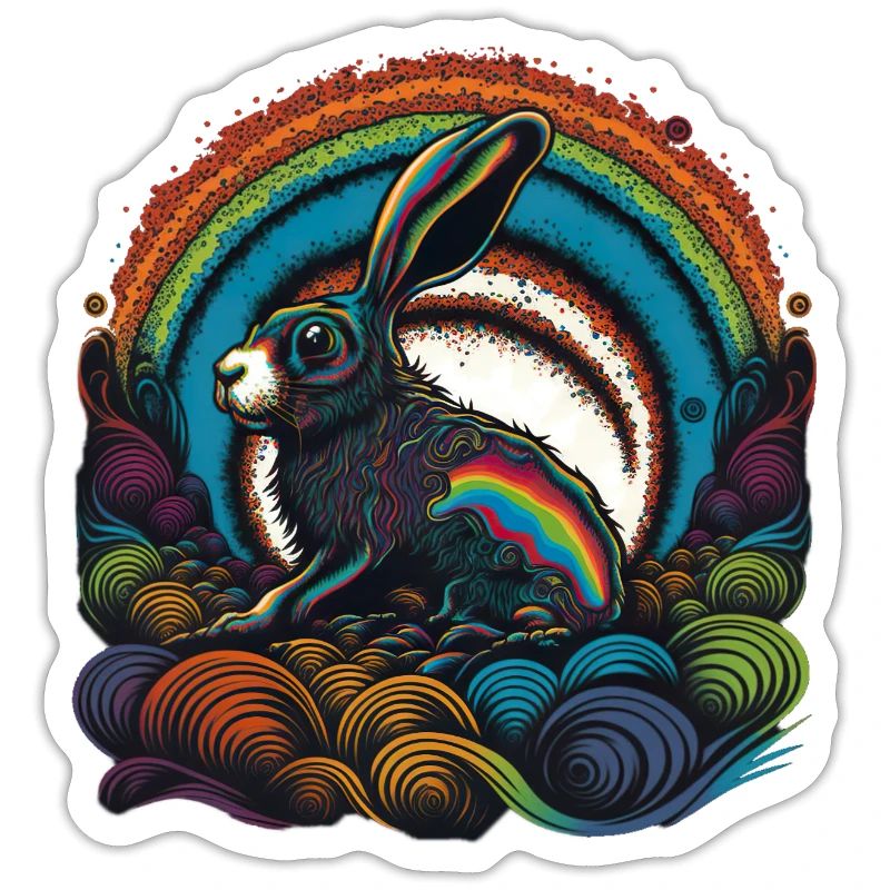 Colourful Easter Bunny Magic at Easter Colourful