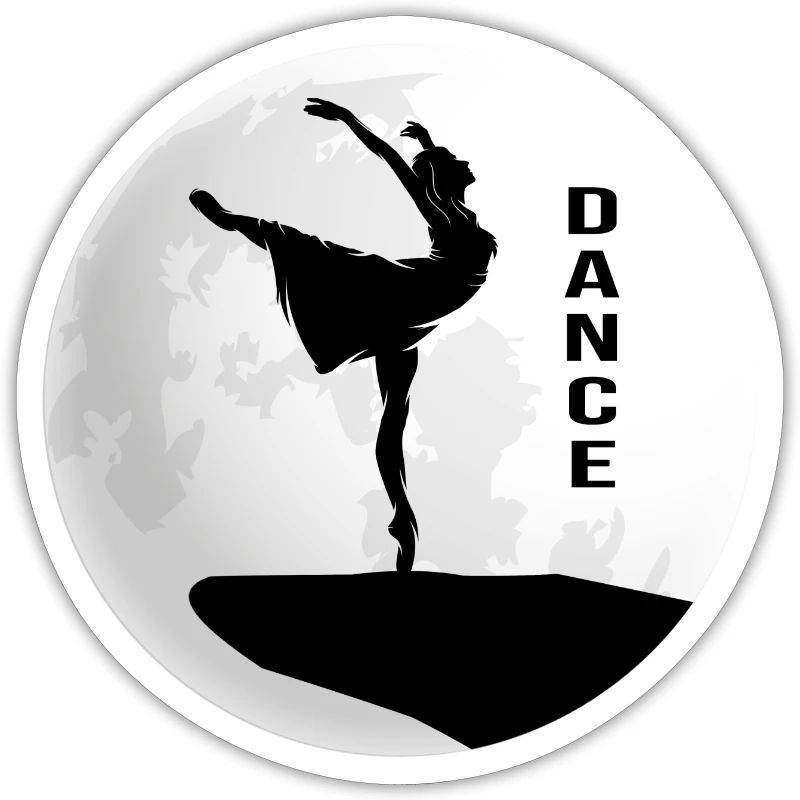 Dancing Dancer dancing in the moonlight