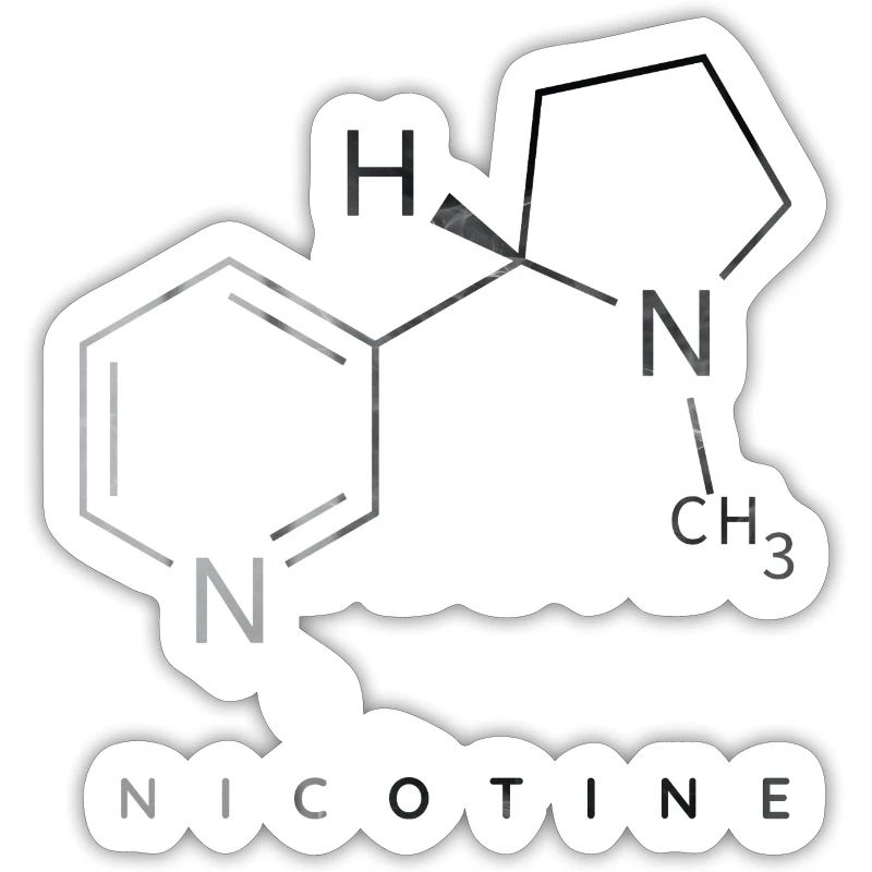 Molécule de nicotine