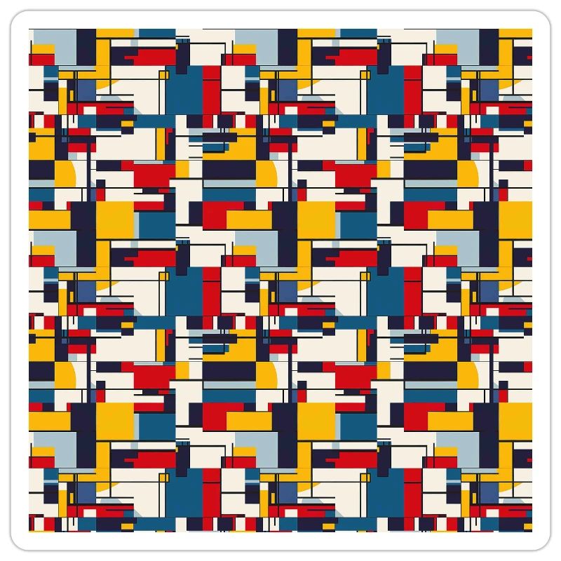 Abstract Geometric Seamless Repeat Pattern Shapes