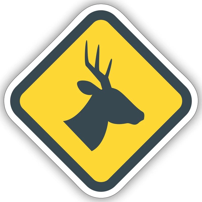 Attention cerf