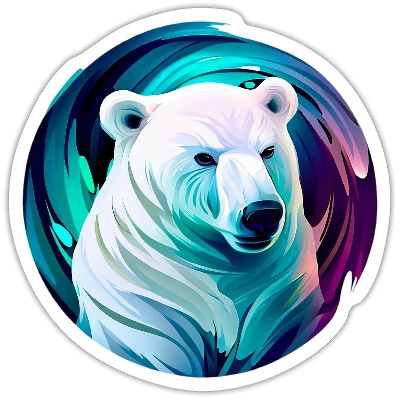 Weißer Eisbär