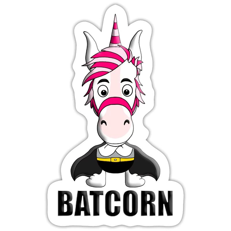 BATCORN - EINHORN - EINHÖRNER - TIER - SUPERHELD