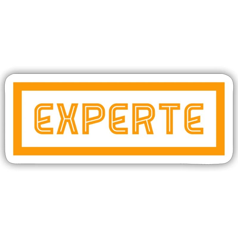 vor dir steht ein Experte
