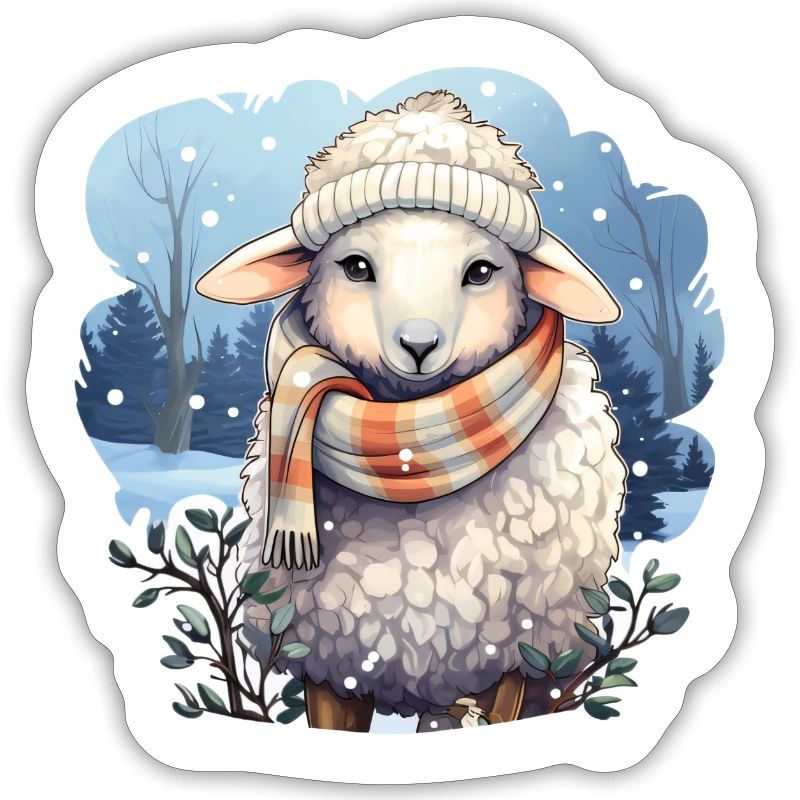 Winterschäfchen