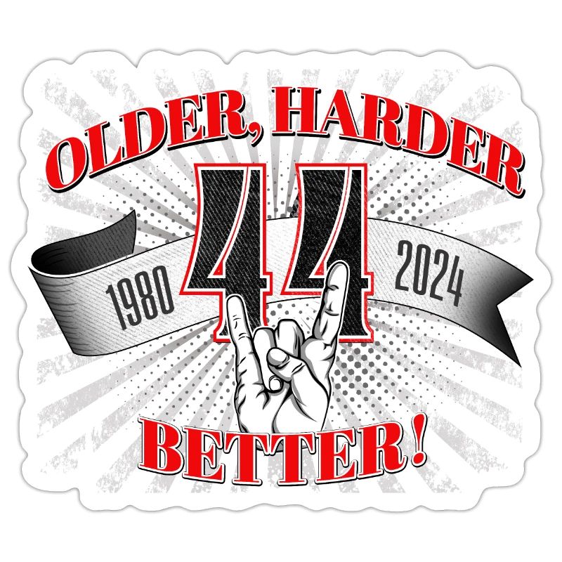 44. Geburtstag eines Metalfan oder Motorradfahrer