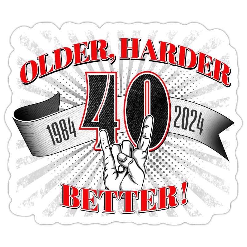 40.Geburtstag eines Metalfan oder Motorradfahrer