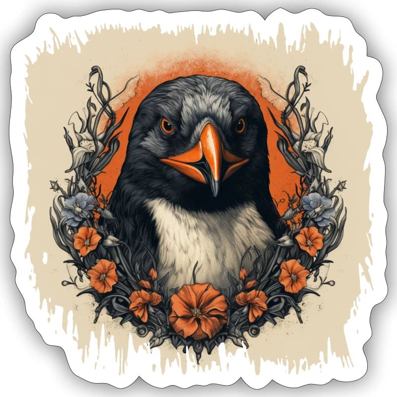 Pingouin dansant présente déclaration Cool