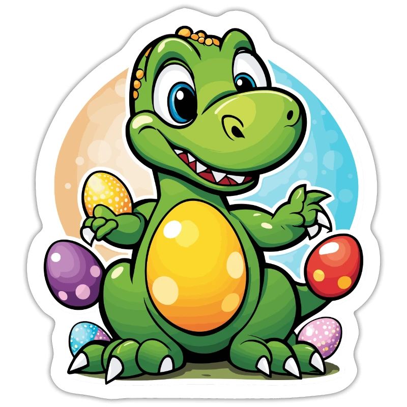 Dinosaur Easter Eggs Easter