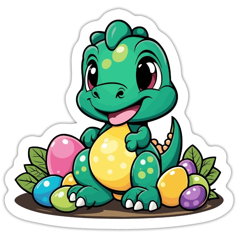 Dinosaur Easter Eggs Easter