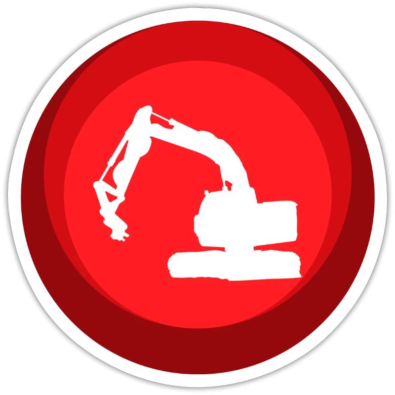 Construction Site Excavator Driver Construction Site