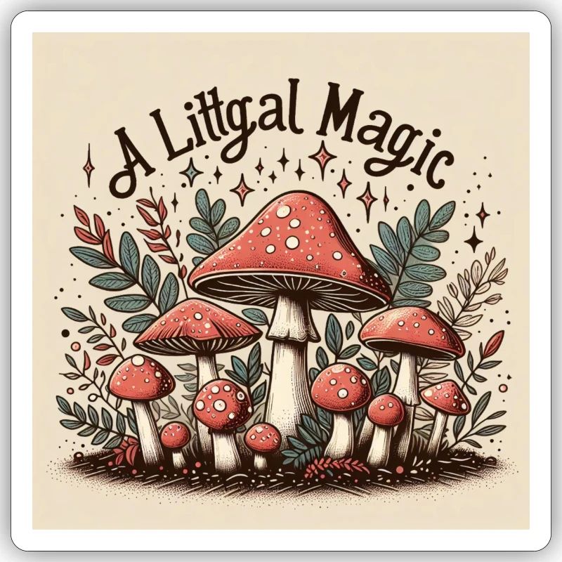 A litt gal magic! Toadstool Liberty Cap