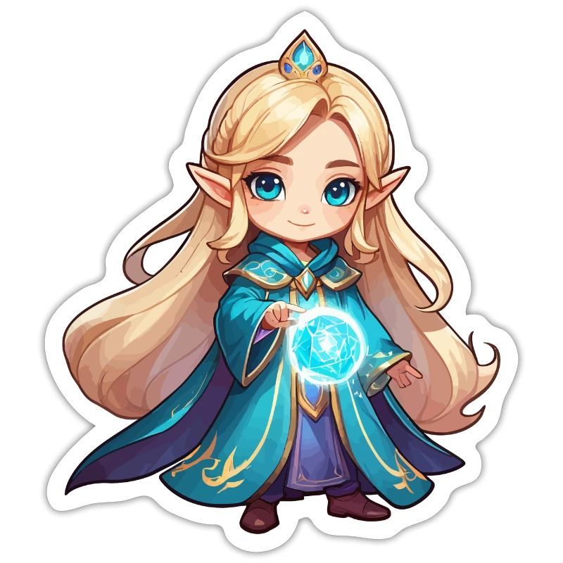 Sorceress Fanatsy Illustration