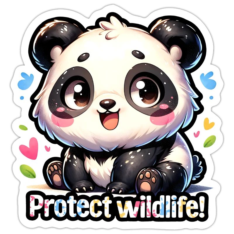 Protéger la faune Panda géant Jour de la Terre Amoureux du panda