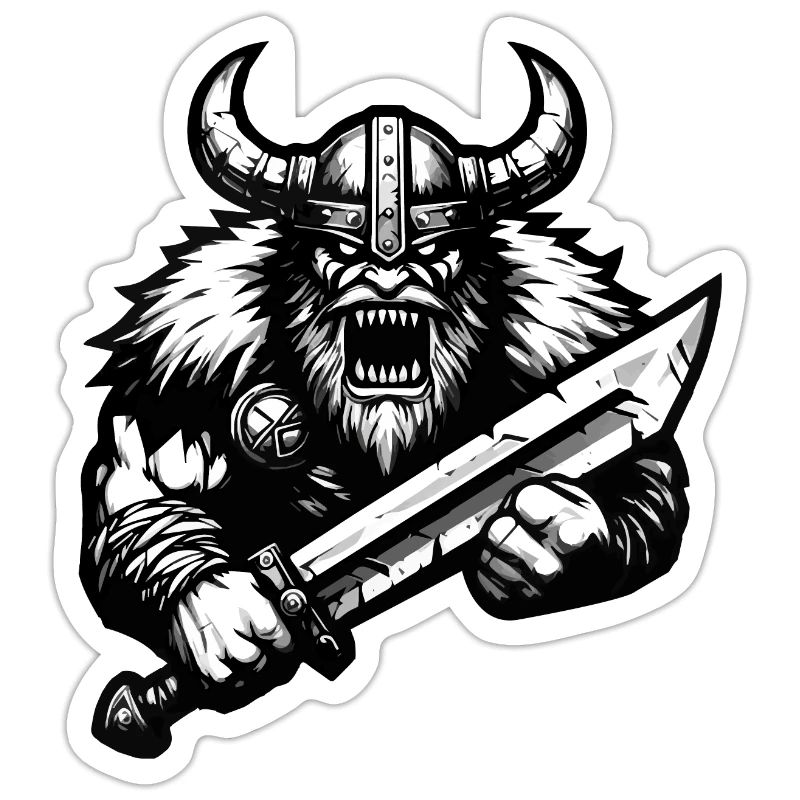 Mächtiger Wikingerkrieger Version 3