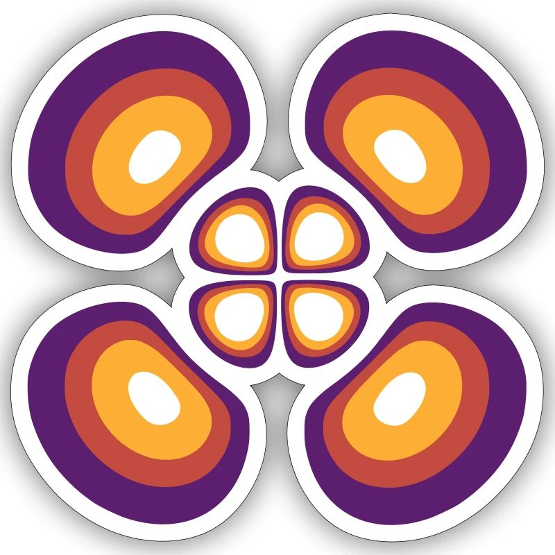 Probability density Hydrogen atom (4,2,1)