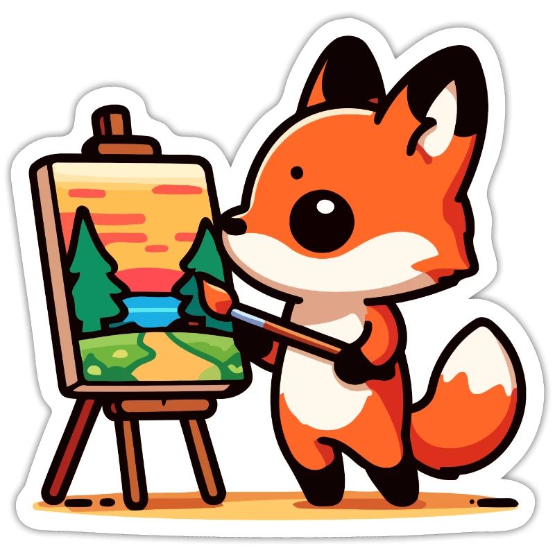 Fox Palette: The Forest Painter