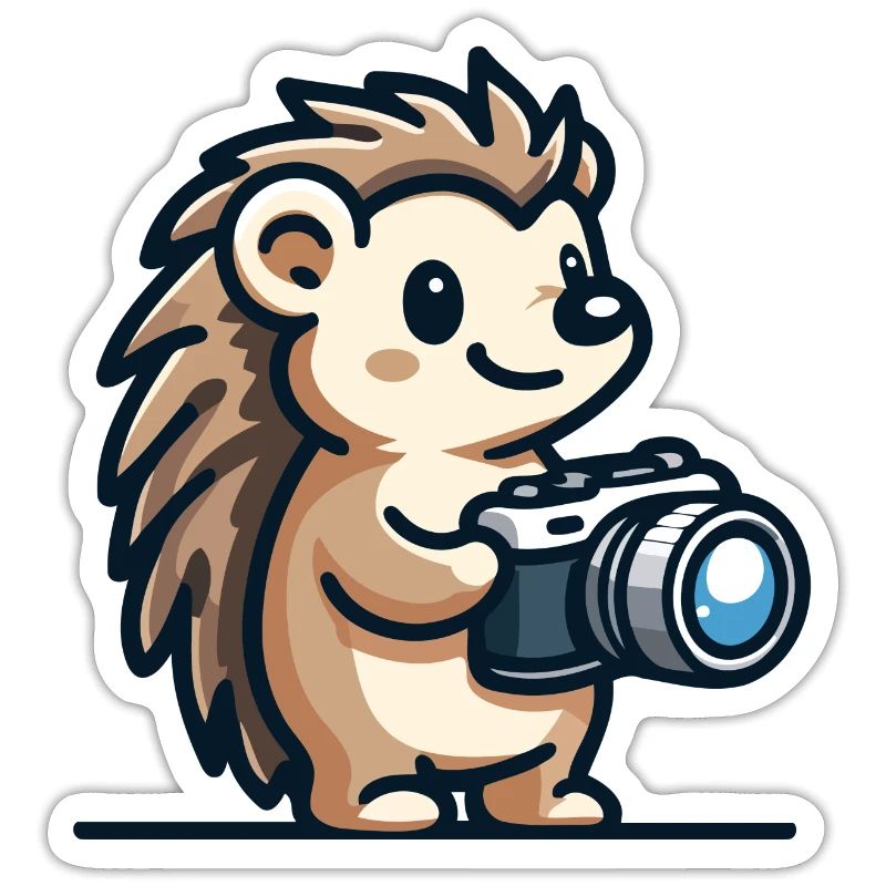 Instantané Hérisson : Le copain Shutterbug