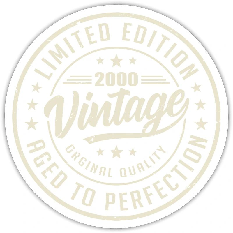 Vintage 2000 Geschenk 2000 Retro Geburtstag 2000