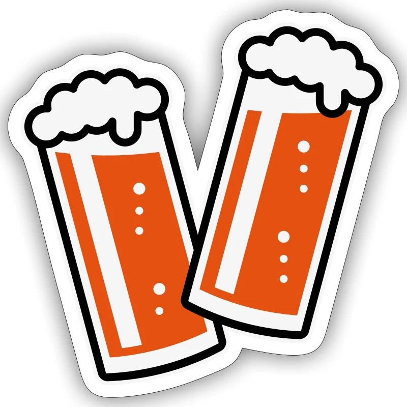 2 Altbiergläser Stoßen An (Bier / Altbier / 3C)