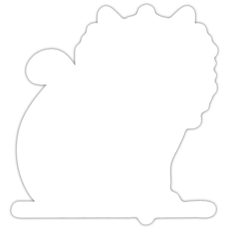 Conception de lignes géométriques de chat