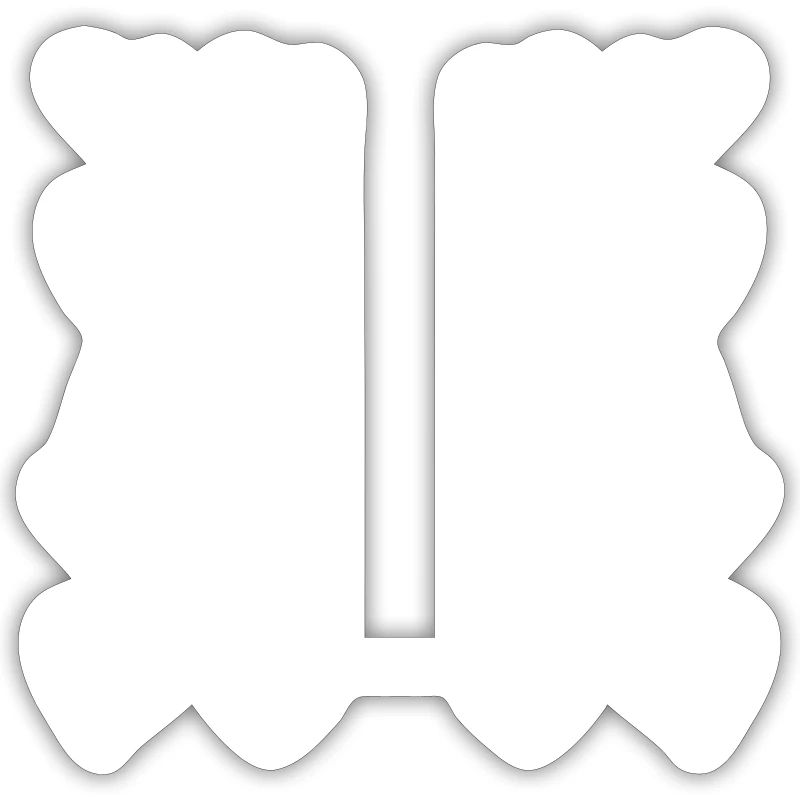 hearts pattern frame angular heart love