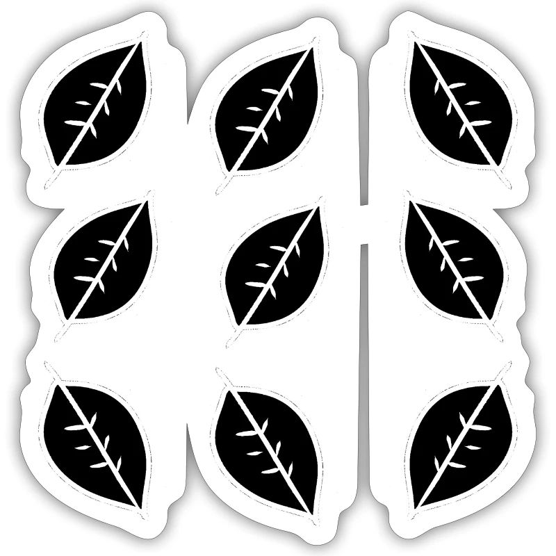 Pattern Leaf Leaves Frame Shape Nature